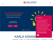 Tablet Screenshot of kaemmer-beratung.de